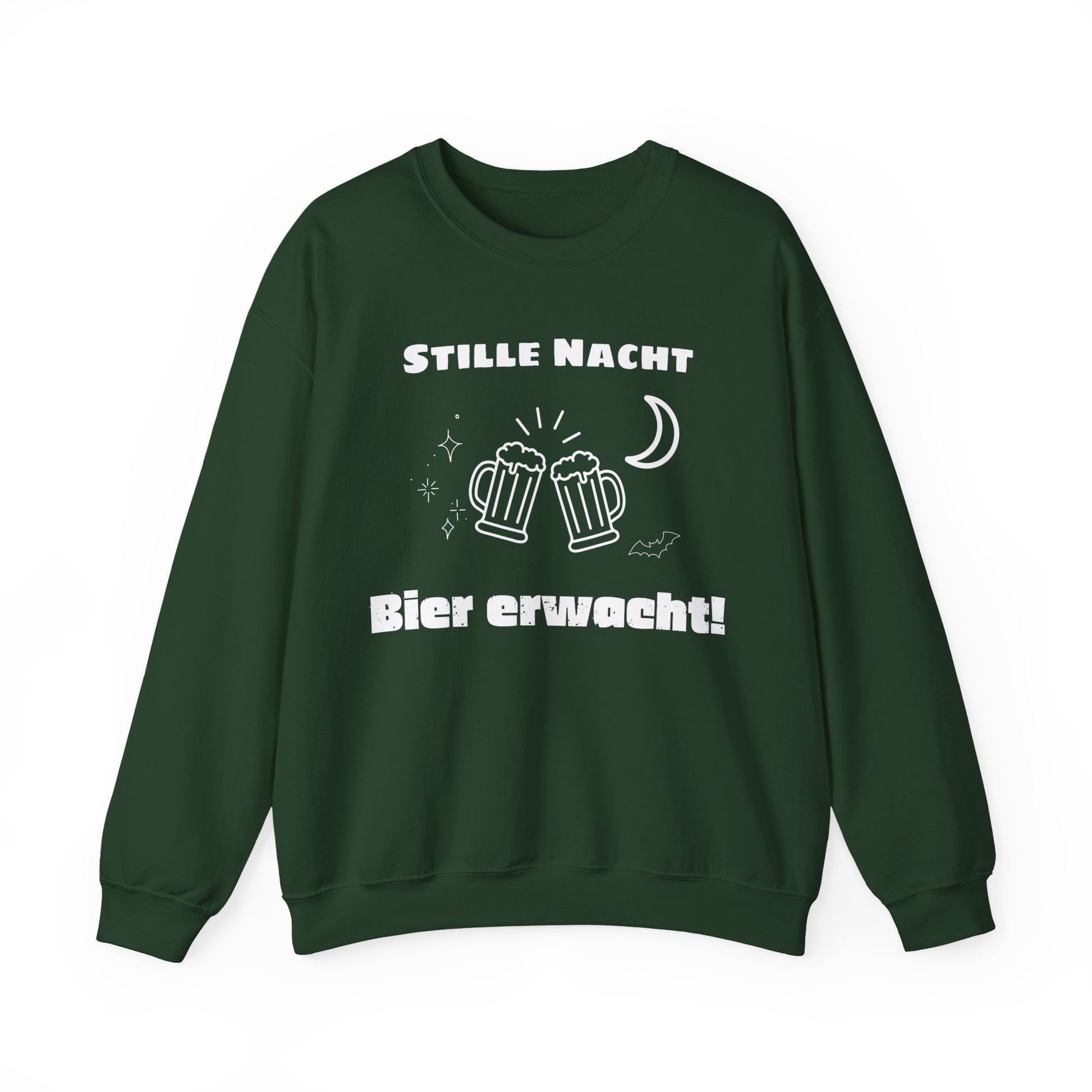Stille Nacht Bier erwacht Sweatshirt