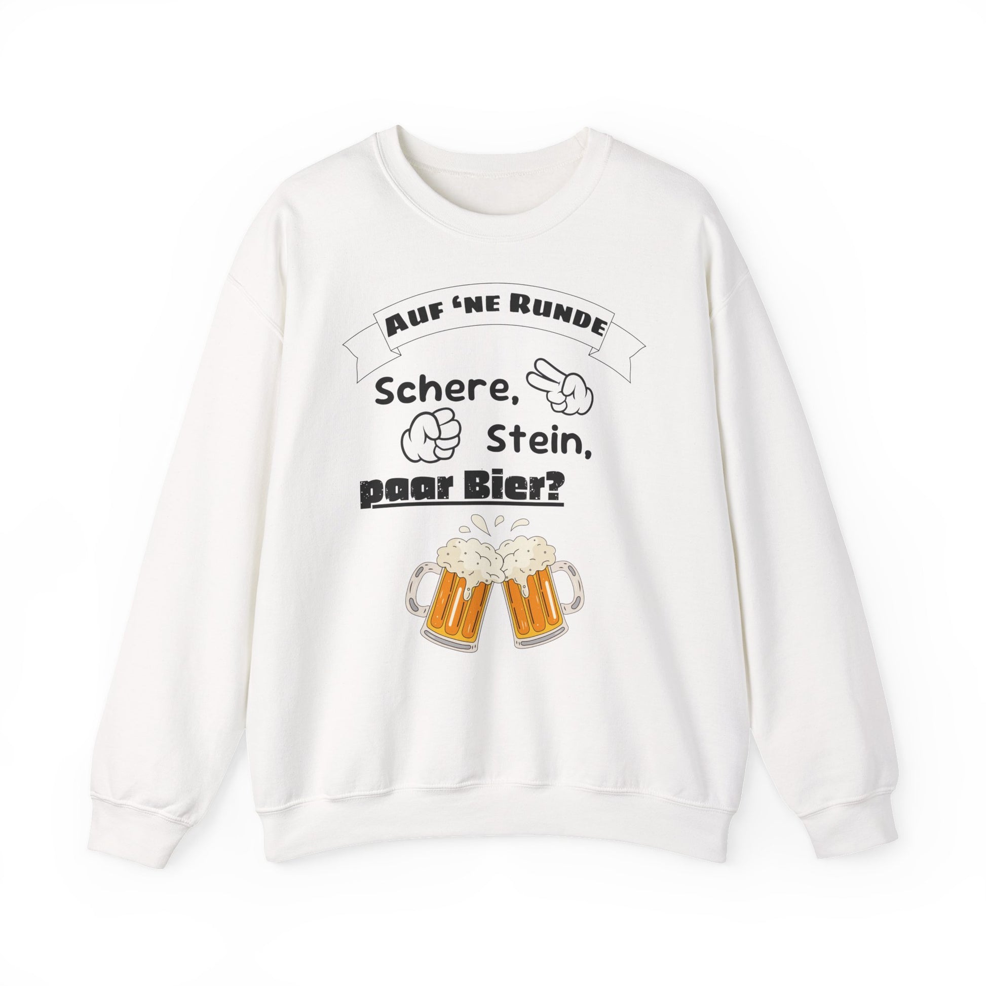 Schere, Stein, Paar Bier? Sweatshirt