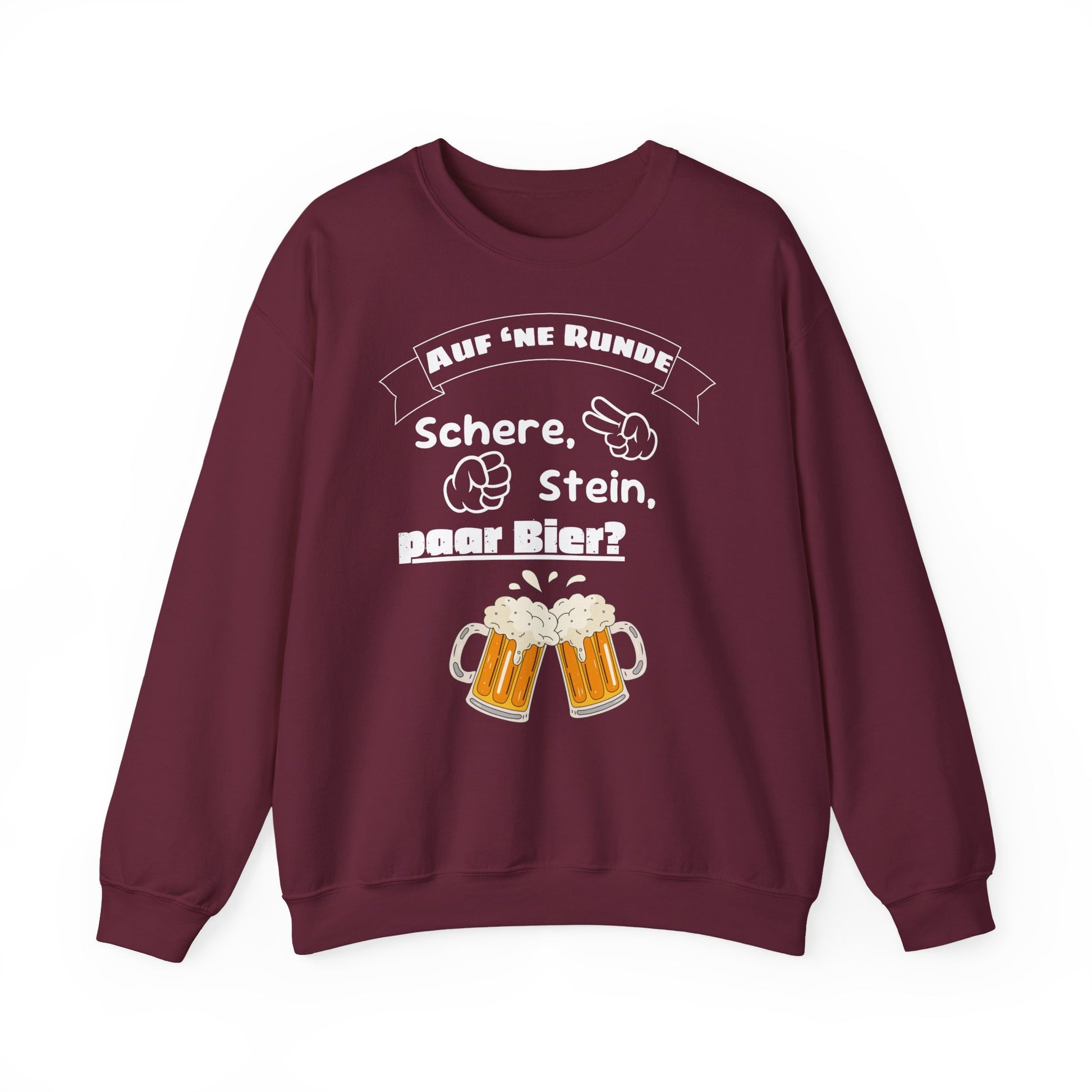 Schere, Stein, Paar Bier? Sweatshirt