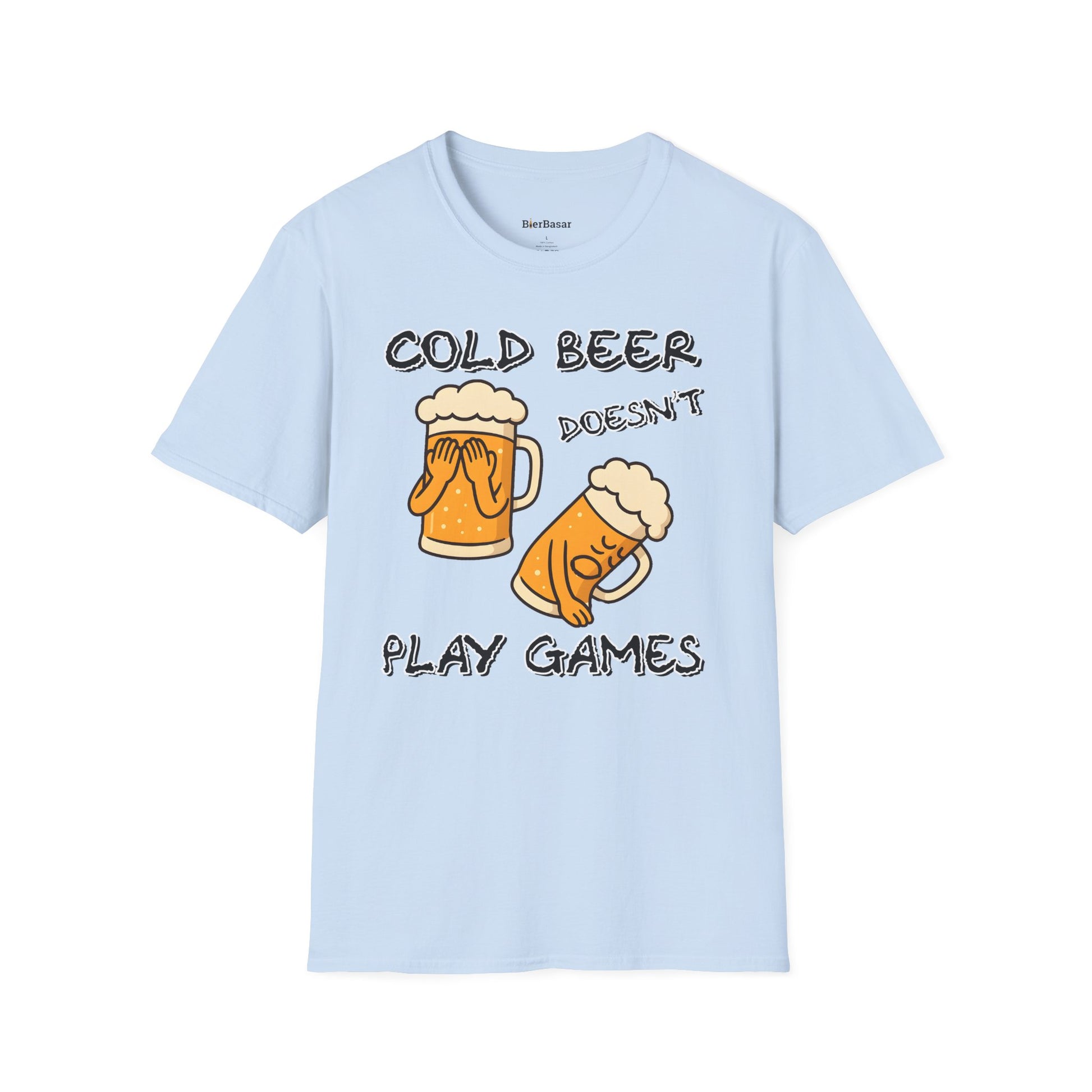 Cold Beer Doesn't Play Games T-Shirt