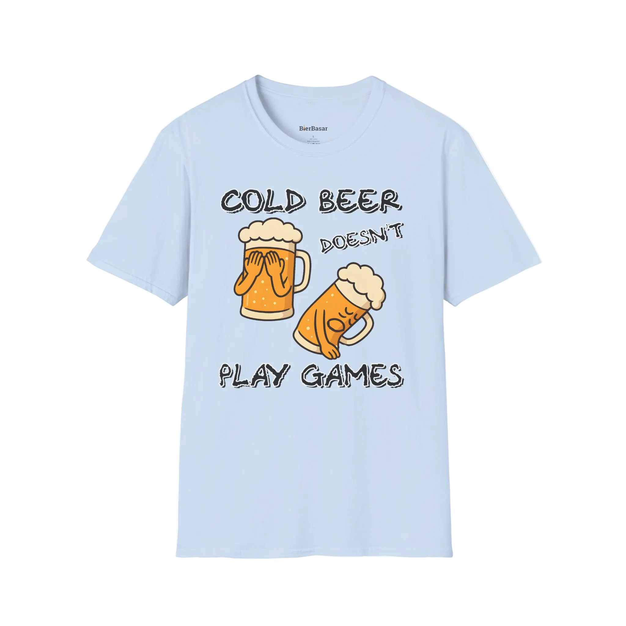 Cold Beer Doesn't Play Games T-Shirt