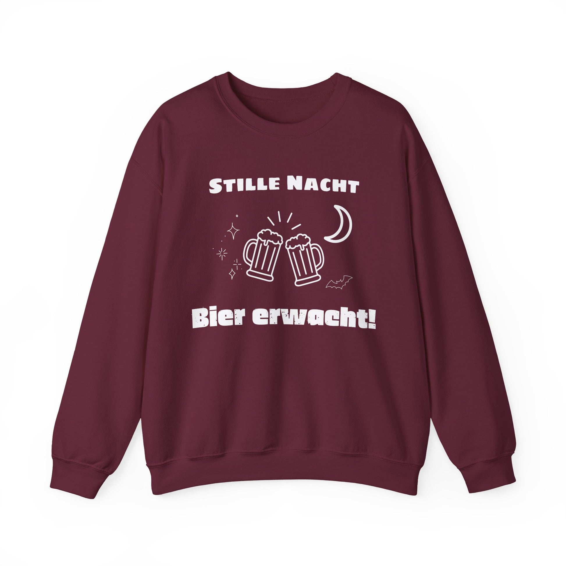 Stille Nacht Bier erwacht Sweatshirt