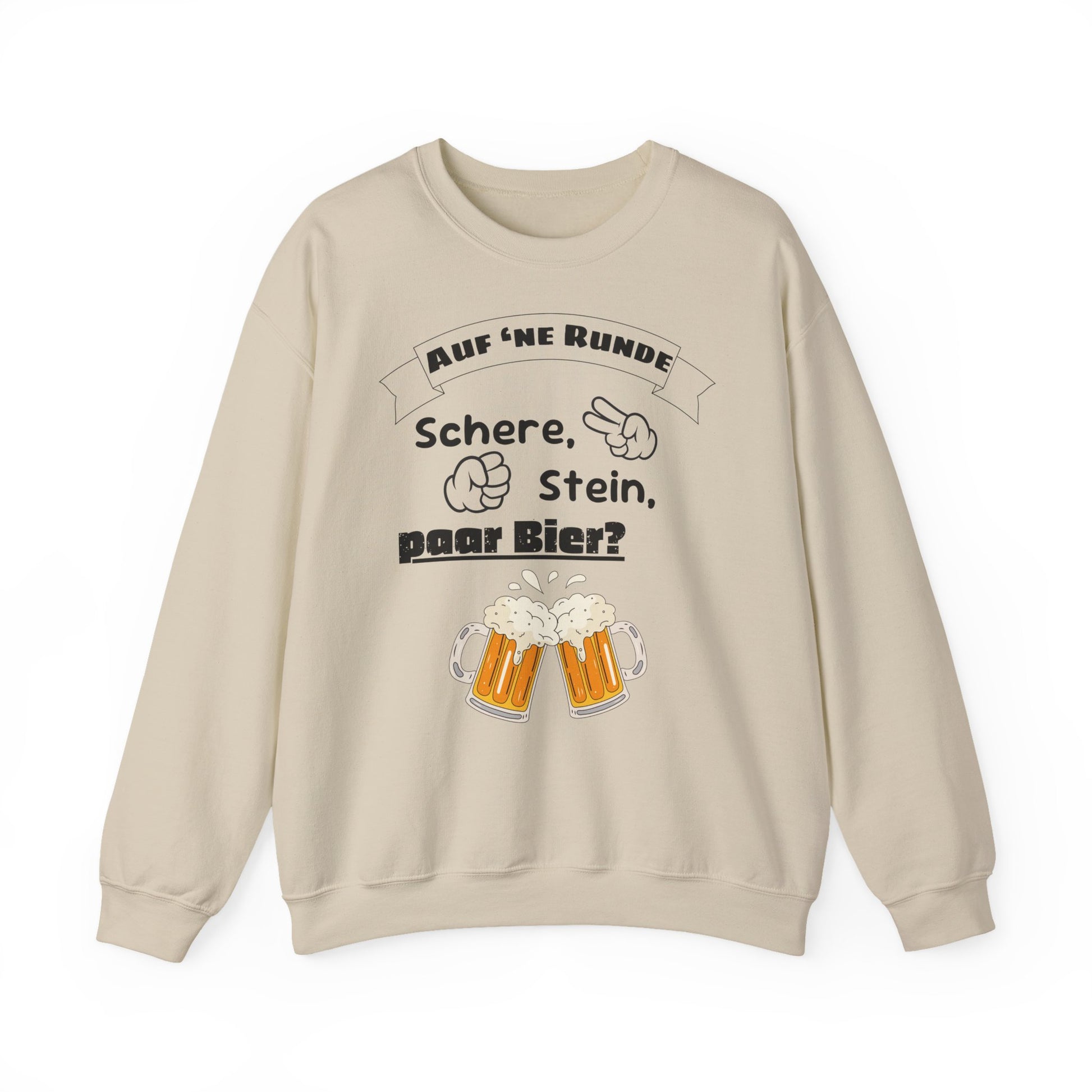 Schere, Stein, Paar Bier? Sweatshirt