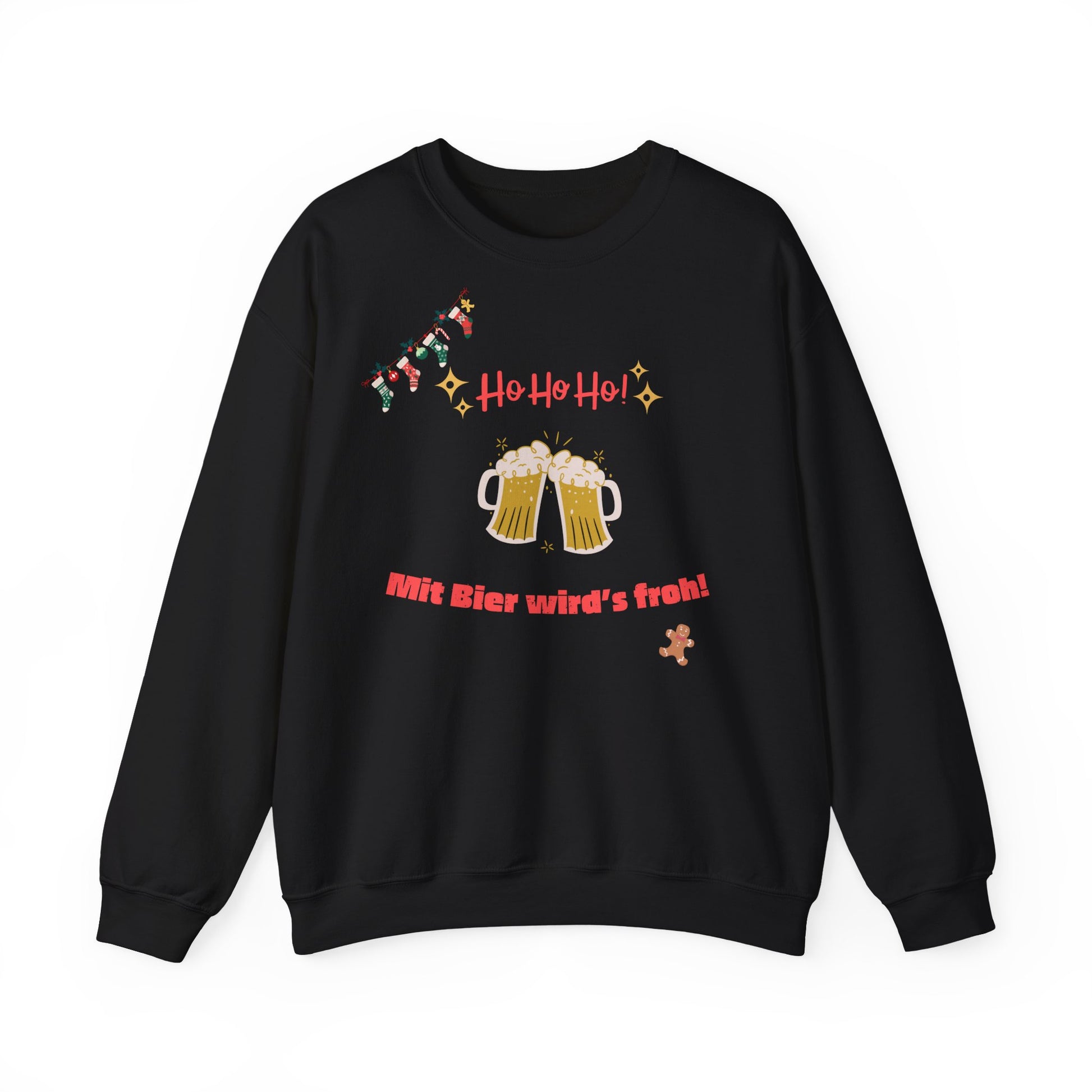 Mit Bier wird's froh Sweatshirt