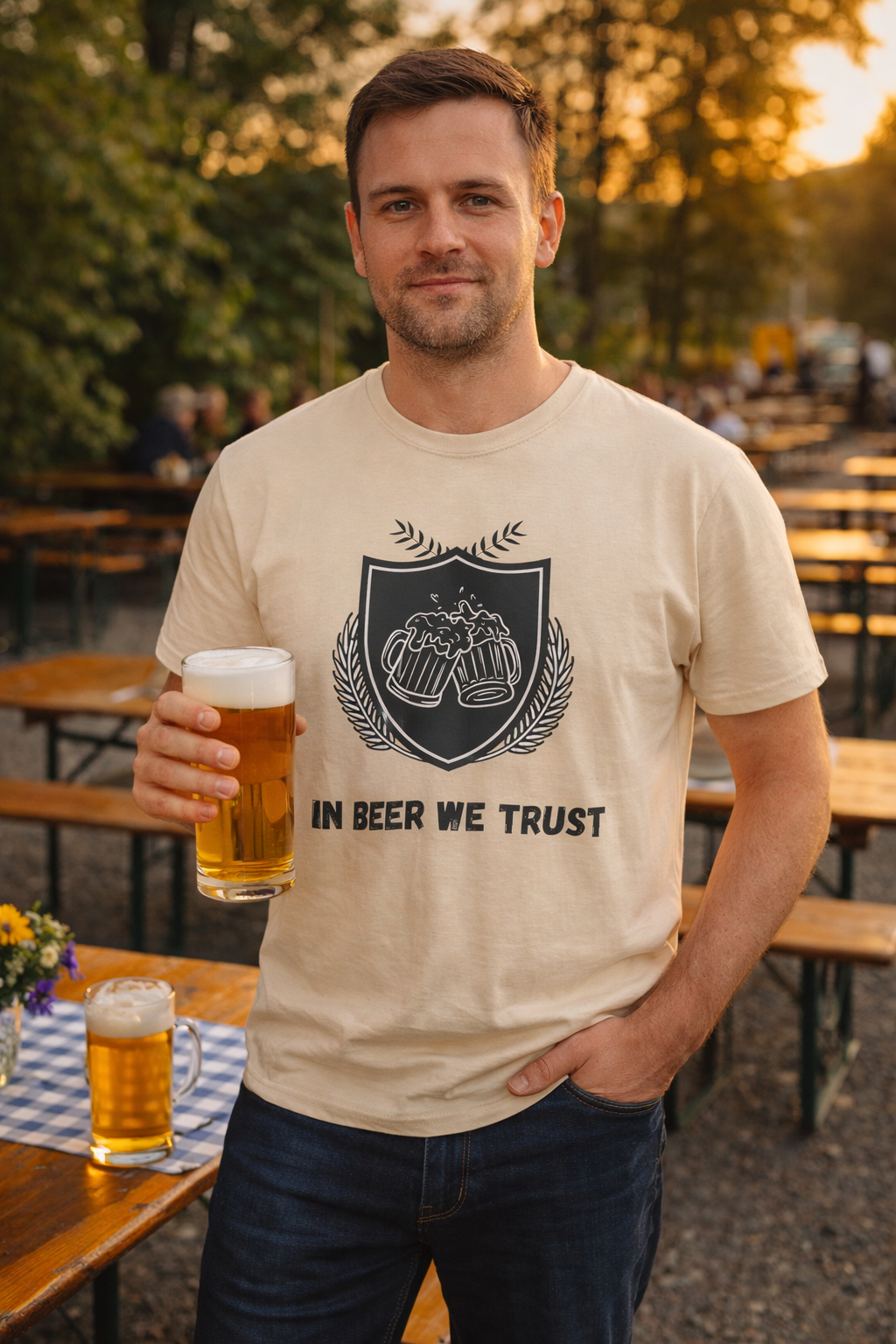 In Beer We Trust T-Shirt
