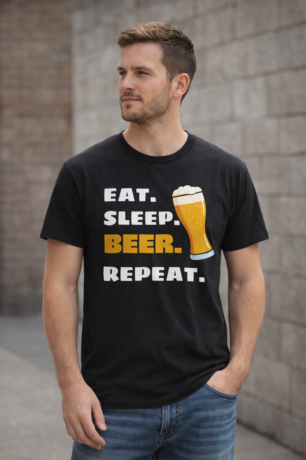 Eat. Sleep. BEER. Repeat. T-Shirt