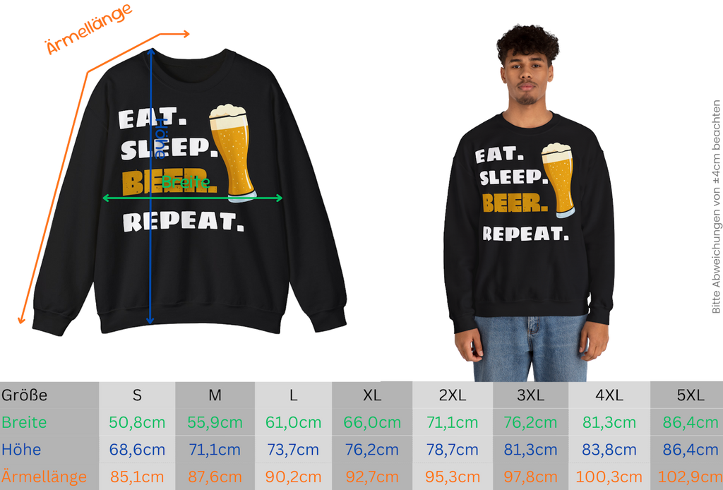 Bier? Kann ich! Sweatshirt