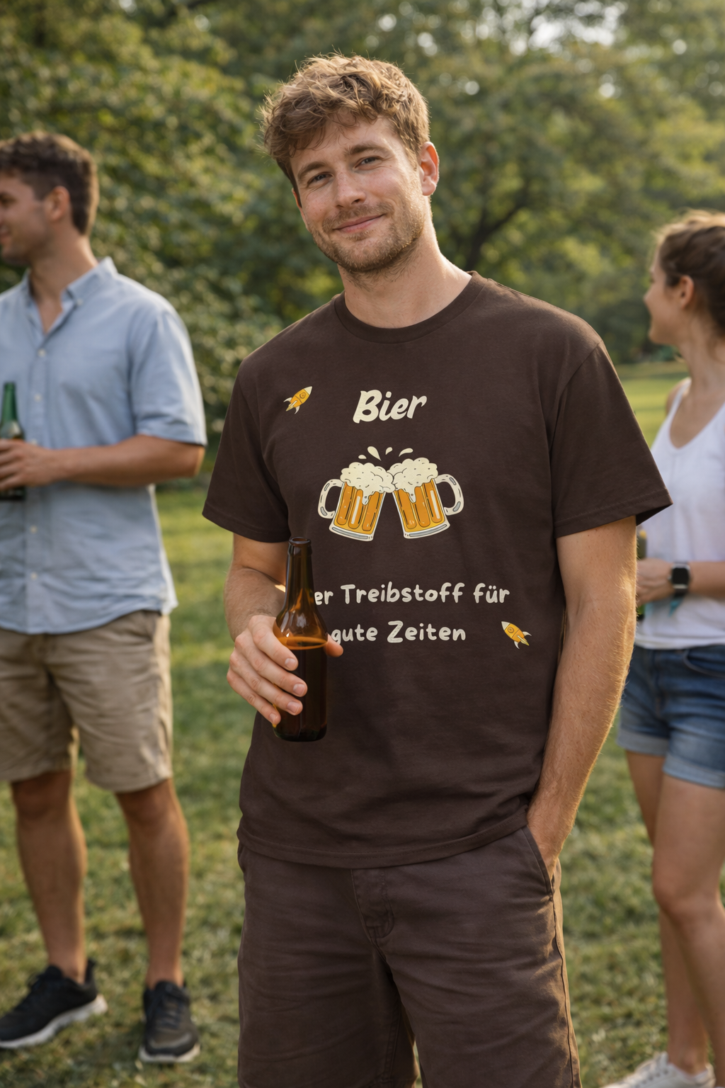 Der Treibstoff für gute Zeiten T-Shirt